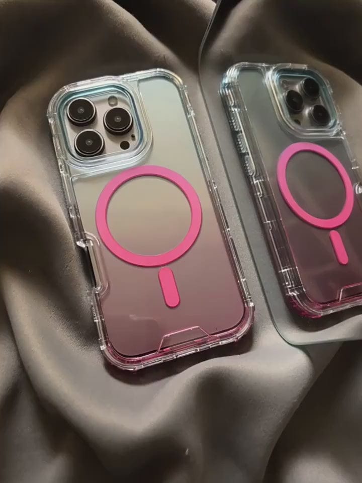 (Buy 1 Get 1) MacaronGlow Gradient MagSafe iPhone Cover