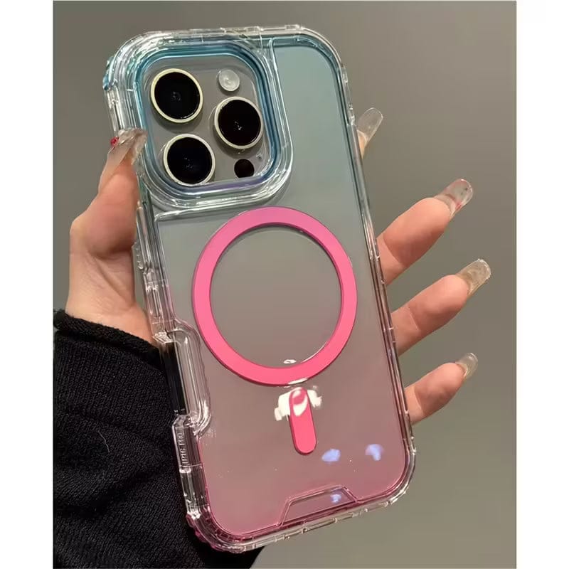(Buy 1 Get 1) MacaronGlow Gradient MagSafe iPhone Cover