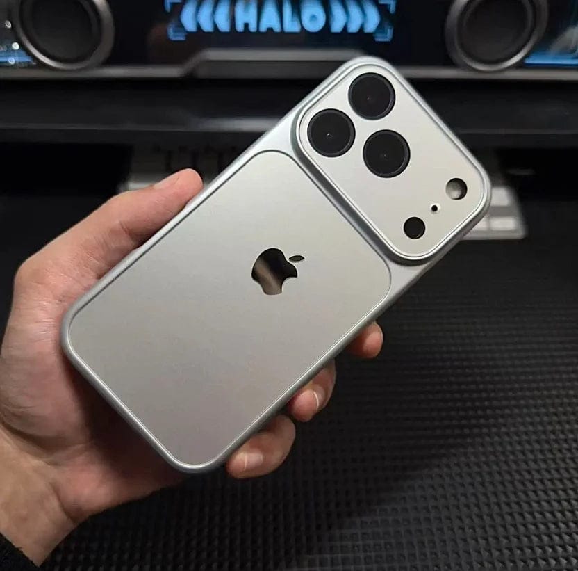 (Buy 1 Get 1) iPhone Metallic Finish Converter Case