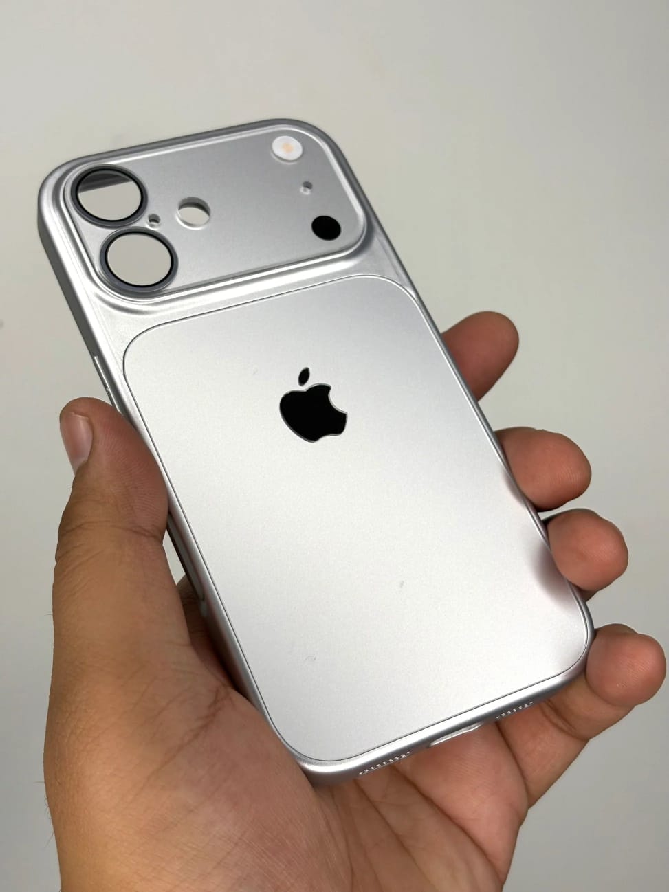 (Buy 1 Get 1) iPhone Metallic Finish Converter Case