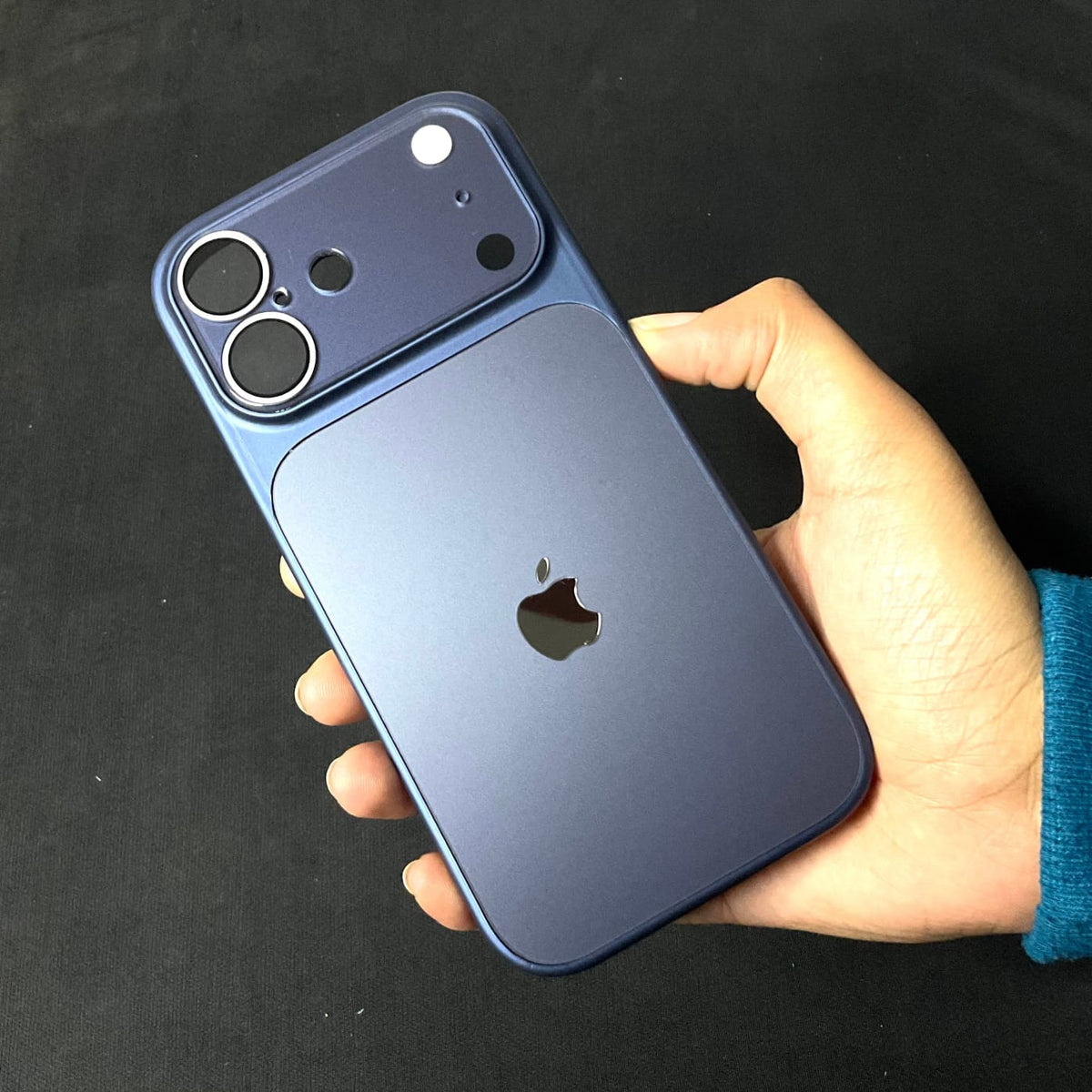 (Buy 1 Get 1) iPhone Metallic Finish Converter Case