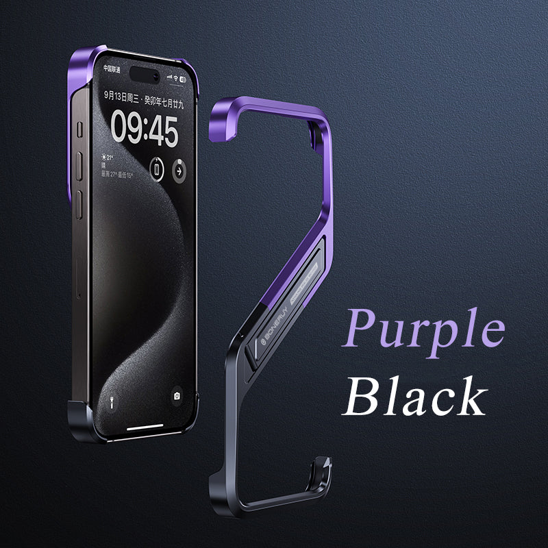 (Buy 1 Get 1) Ultra-Thin Metal Bumper – Durable & Stylish Phone Case