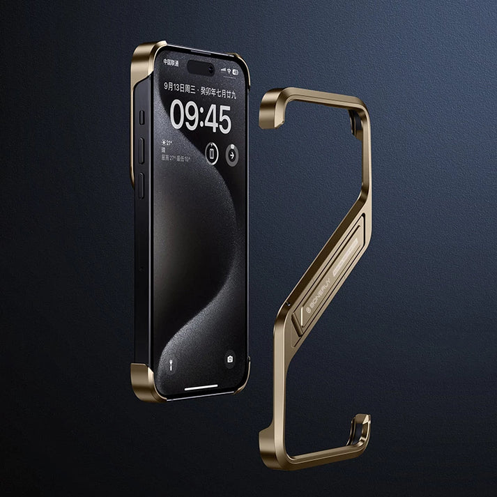 (Buy 1 Get 1) Ultra-Thin Metal Bumper – Durable & Stylish Phone Case