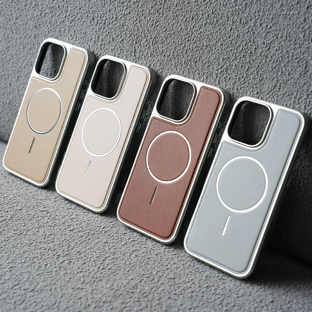 (Buy 1 Get 1) LeatherMag Armor Case - iPhone