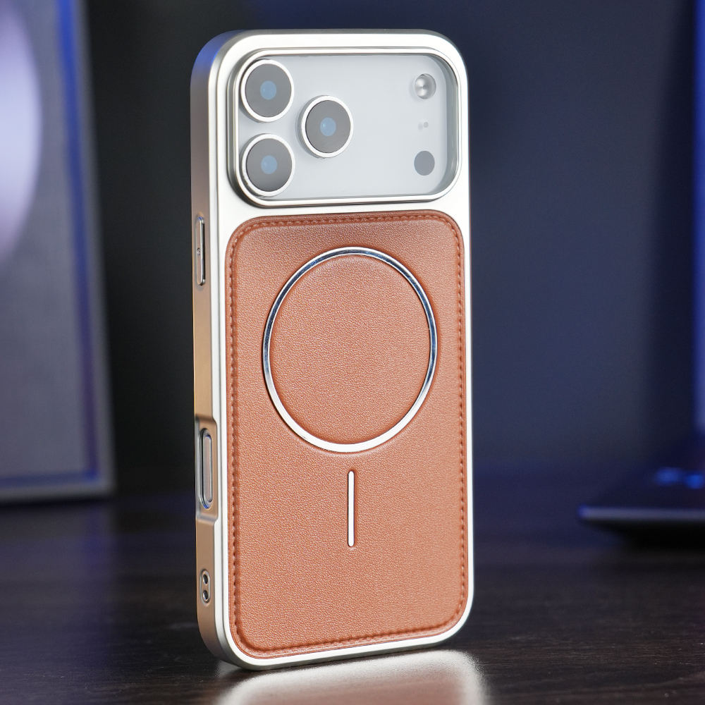 (Buy 1 Get 1) LeatherMag Armor Case - iPhone
