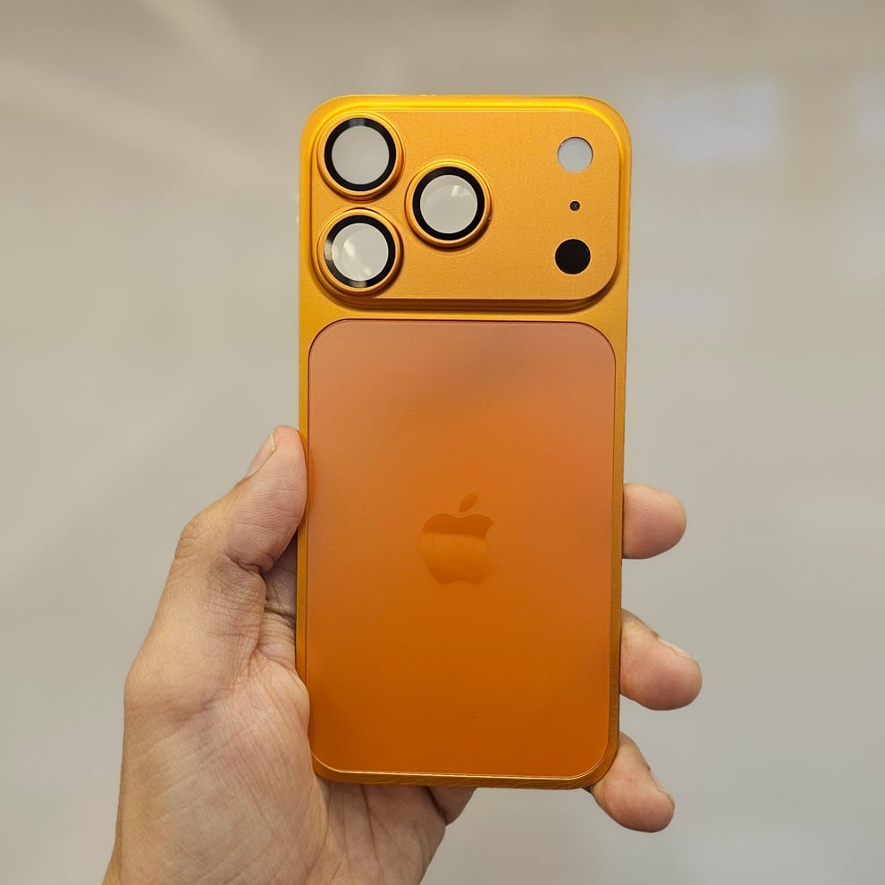 (Buy 1 Get 1) Metal Bumper Converter Case to iPhone 17 Pro Max