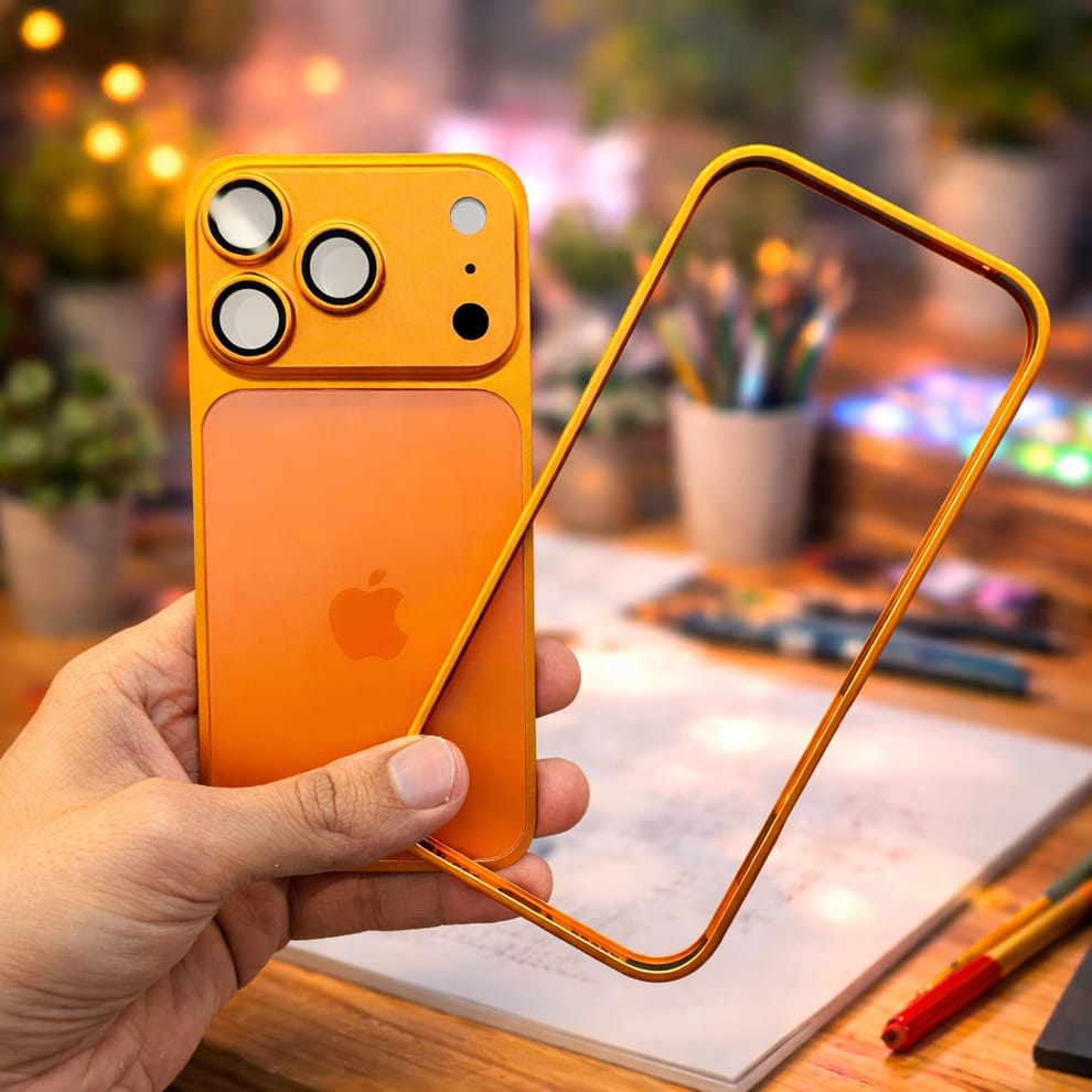 (Buy 1 Get 1) Metal Bumper Converter Case to iPhone 17 Pro Max