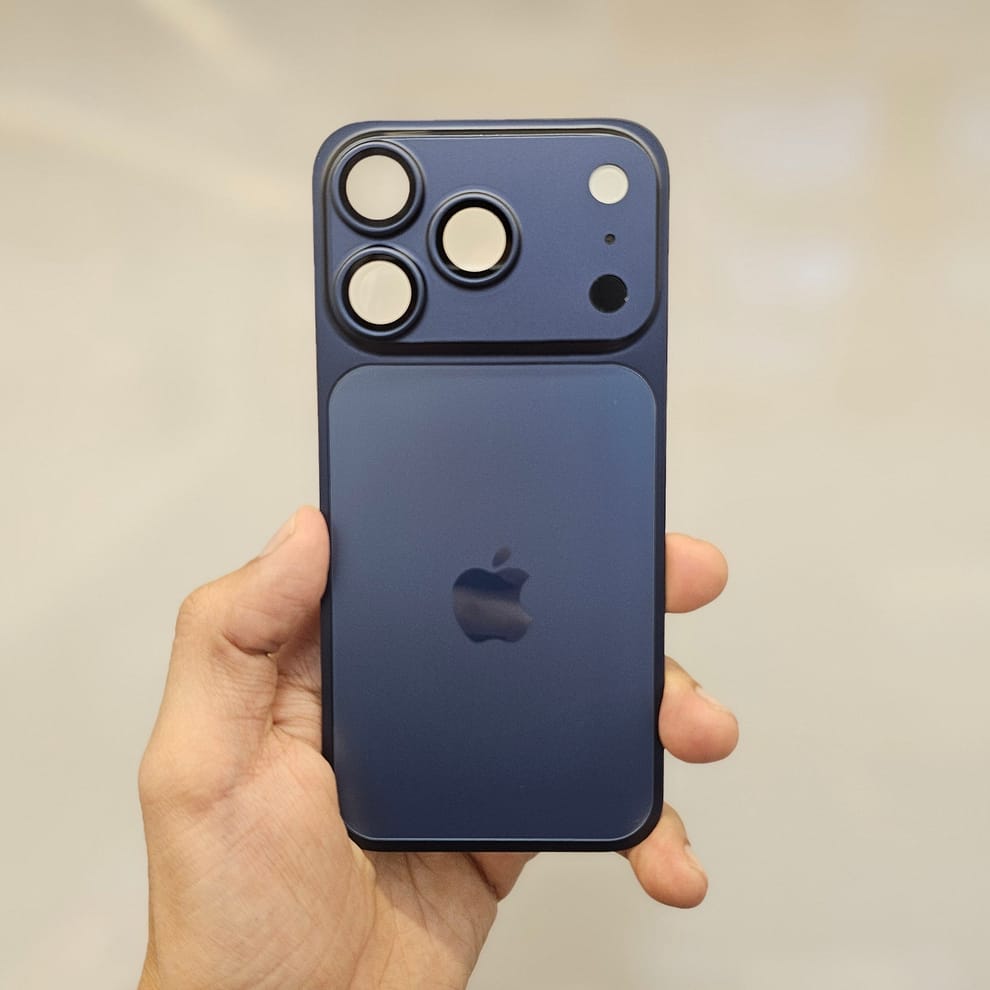 (Buy 1 Get 1) Metal Bumper Converter Case to iPhone 17 Pro Max