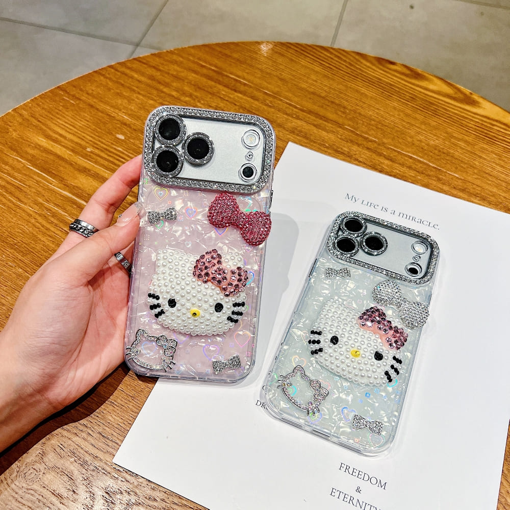 (Buy 1 Get 1) Rosy Glam Kitty Phone Case