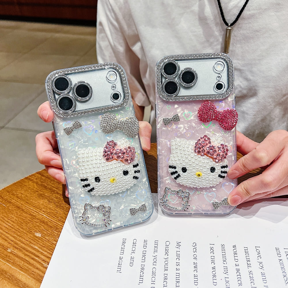 (Buy 1 Get 1) Rosy Glam Kitty Phone Case