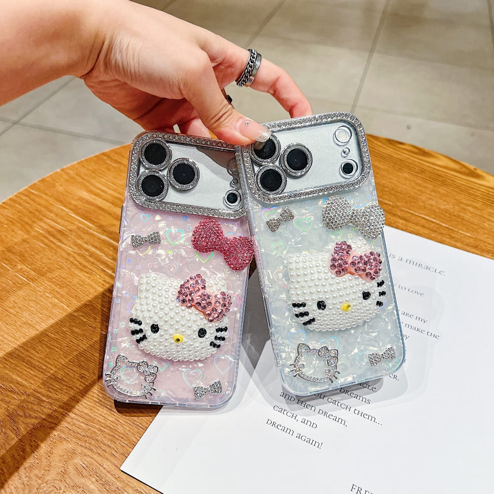 (Buy 1 Get 1) Rosy Glam Kitty Phone Case