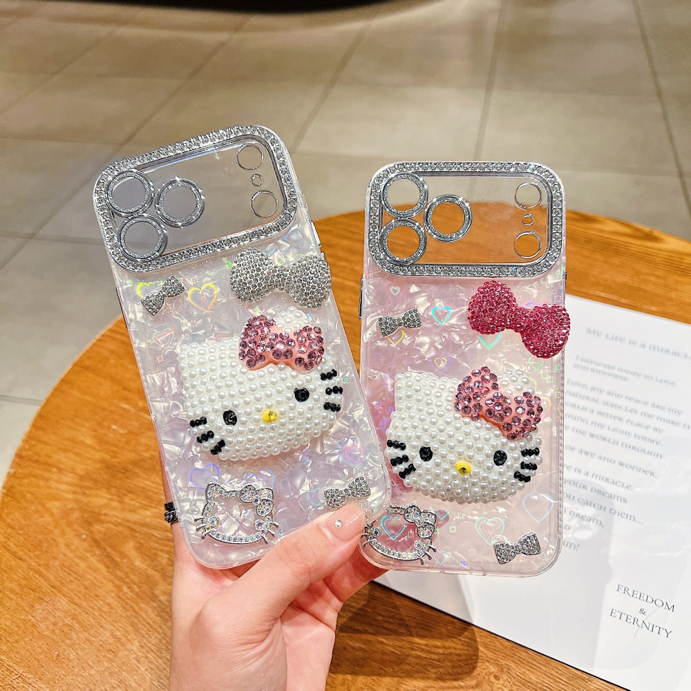 (Buy 1 Get 1) Rosy Glam Kitty Phone Case