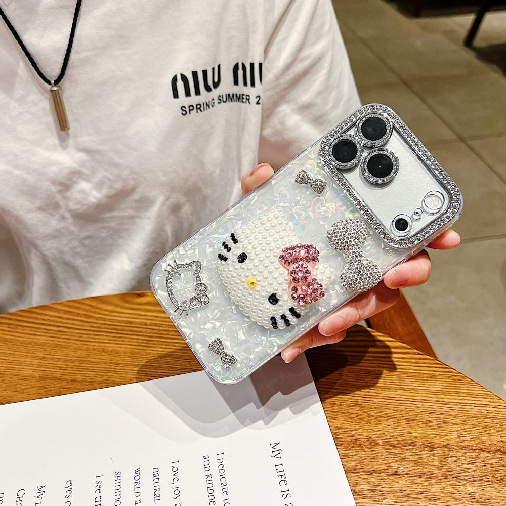 (Buy 1 Get 1) Rosy Glam Kitty Phone Case