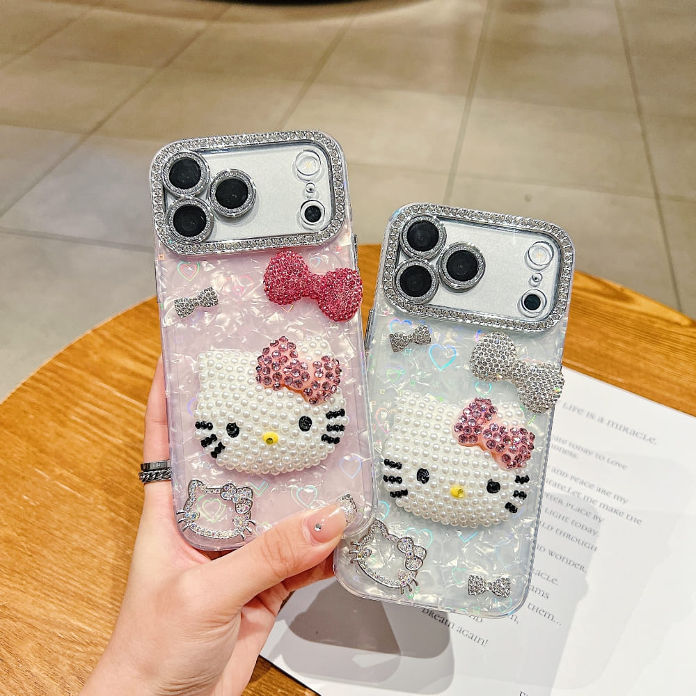 (Buy 1 Get 1) Rosy Glam Kitty Phone Case