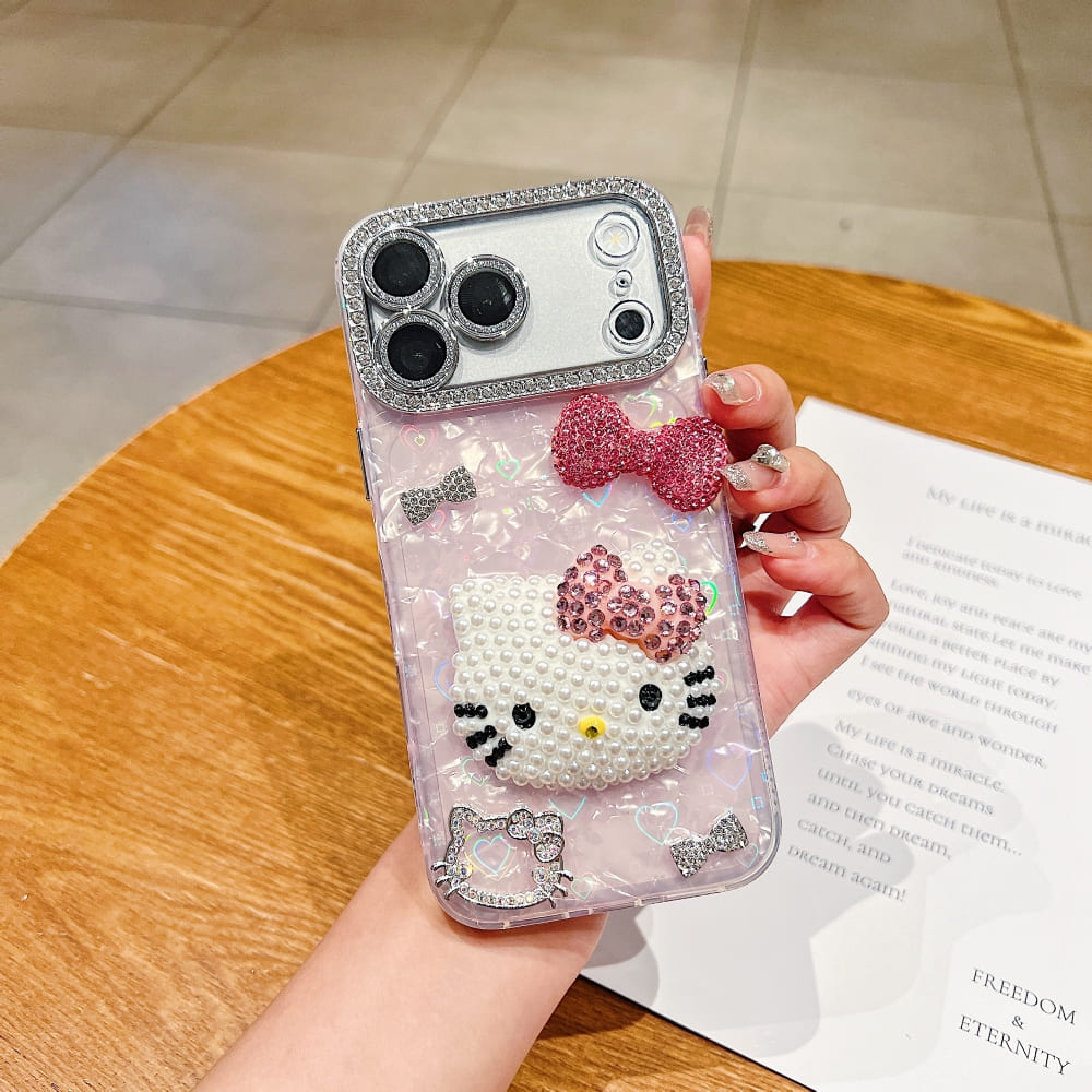 (Buy 1 Get 1) Rosy Glam Kitty Phone Case