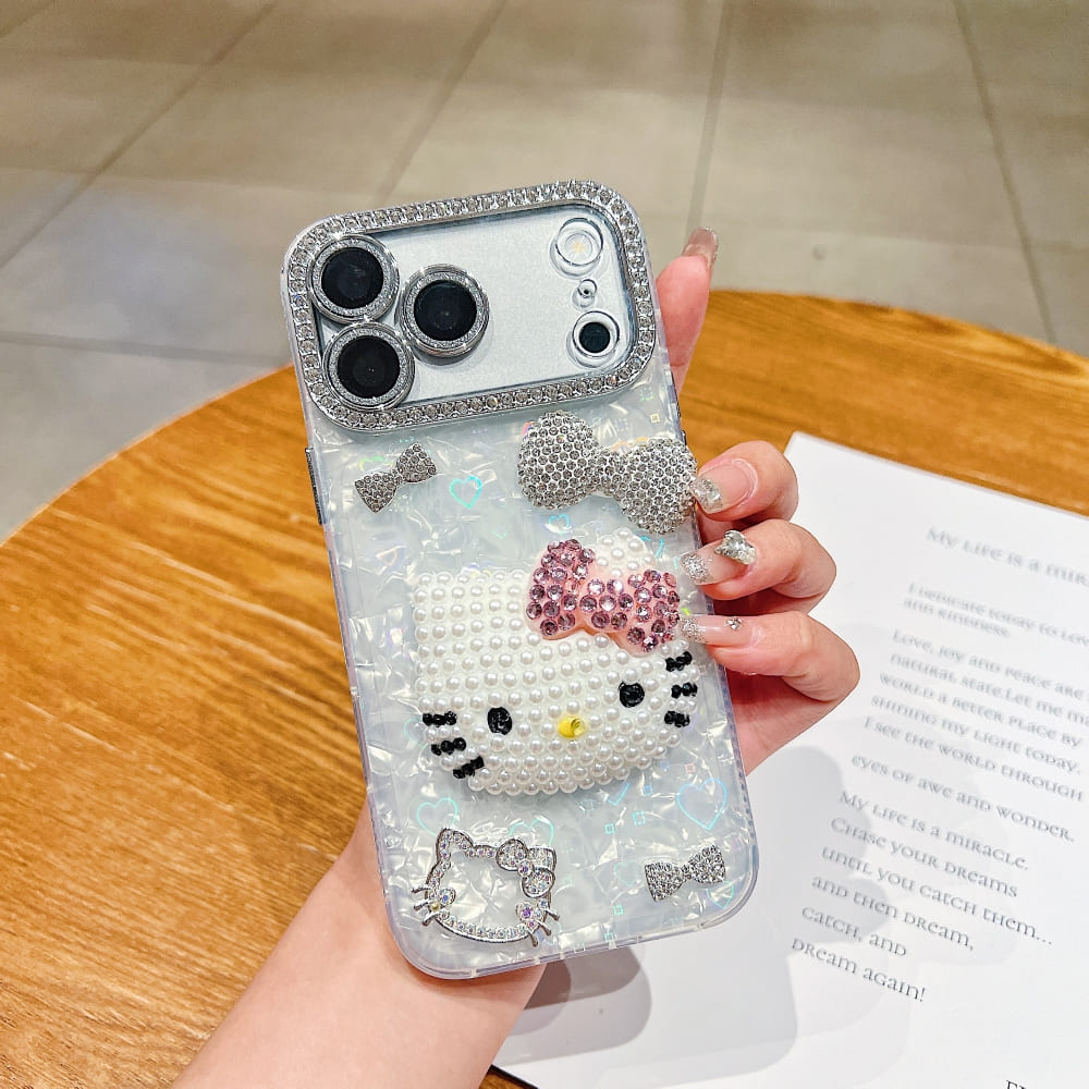 (Buy 1 Get 1) Rosy Glam Kitty Phone Case
