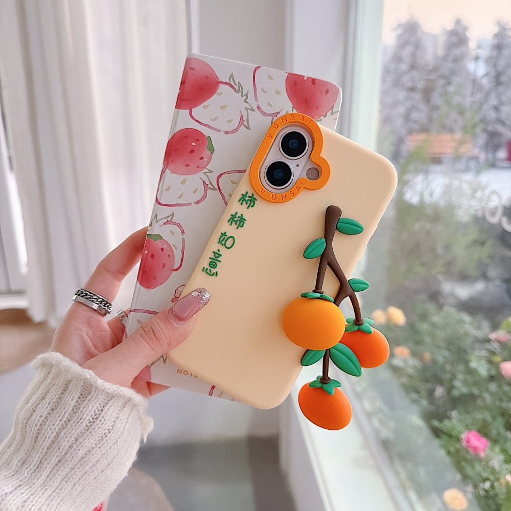 (Buy 1 Get 1) Juicy Orange Branch Phone Case