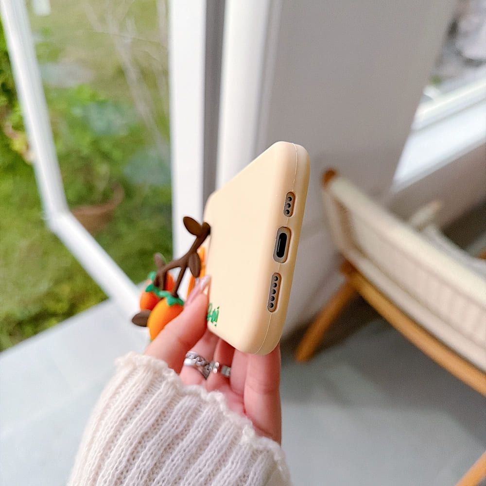 (Buy 1 Get 1) Juicy Orange Branch Phone Case