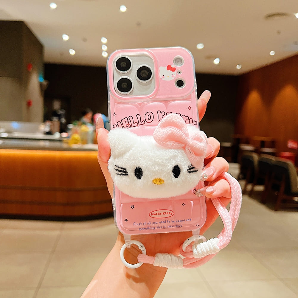 (Buy 1 Get 1) Shimmer Kitty Mirror Guard Phone Case