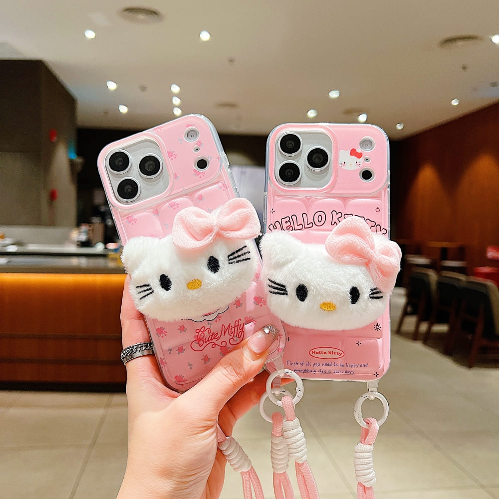 (Buy 1 Get 1) Shimmer Kitty Mirror Guard Phone Case