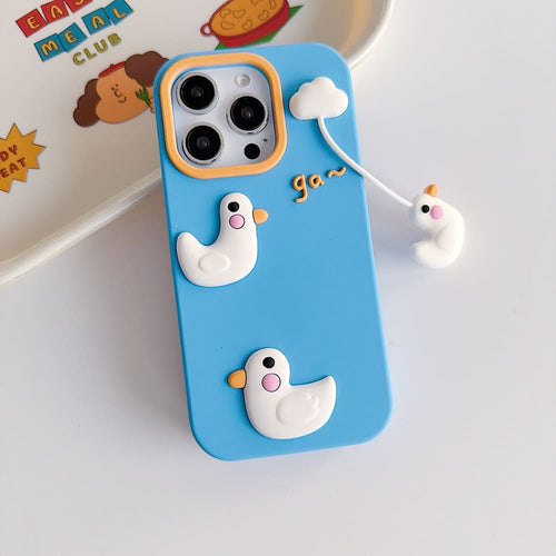(Buy 1 Get 1) Cloudy Duck Dream Phone Case