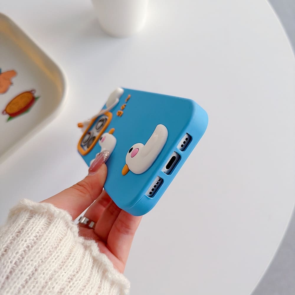 (Buy 1 Get 1) Cloudy Duck Dream Phone Case