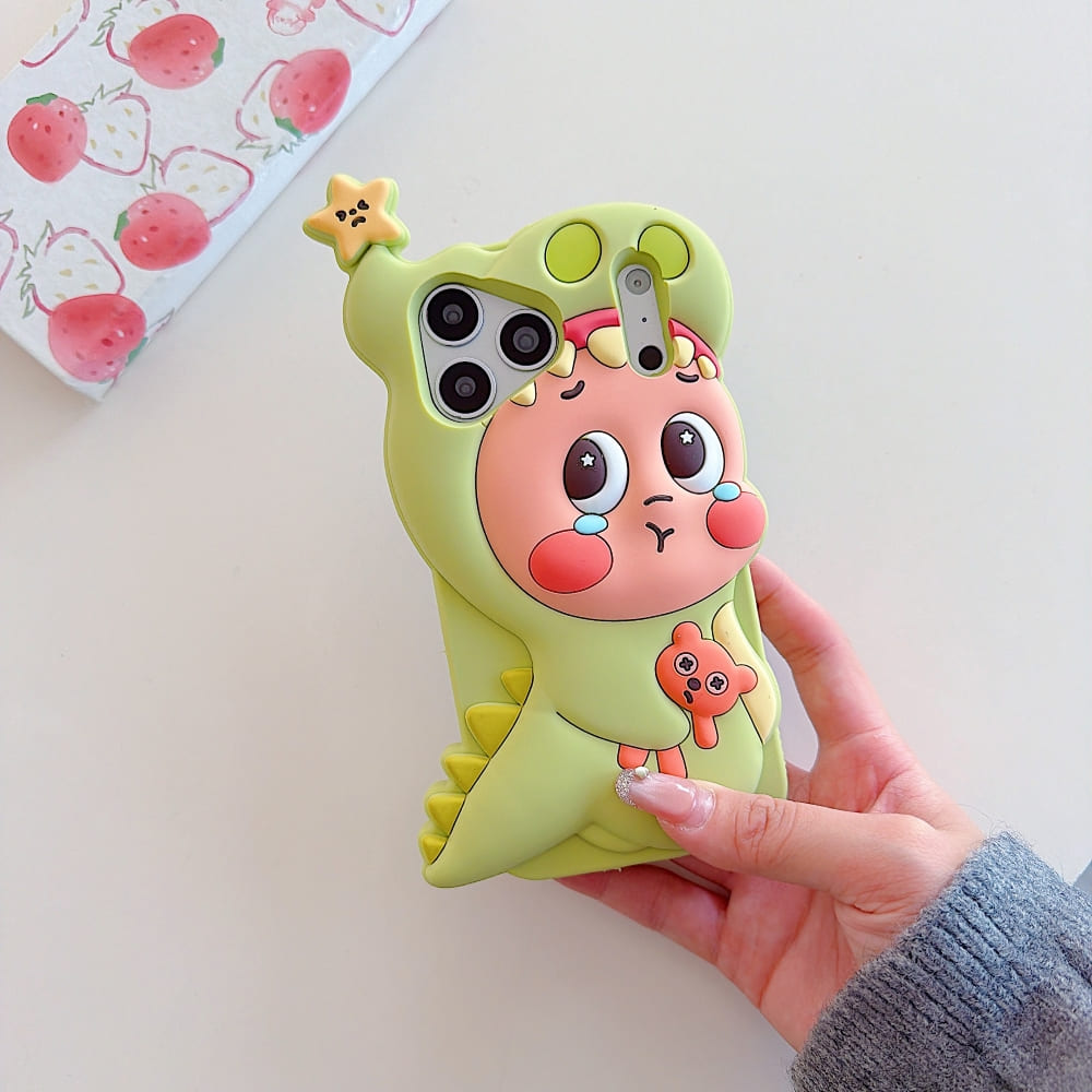 (Buy 1 Get 1) Dino Buddy Phone Case