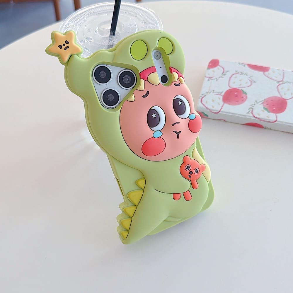 (Buy 1 Get 1) Dino Buddy Phone Case