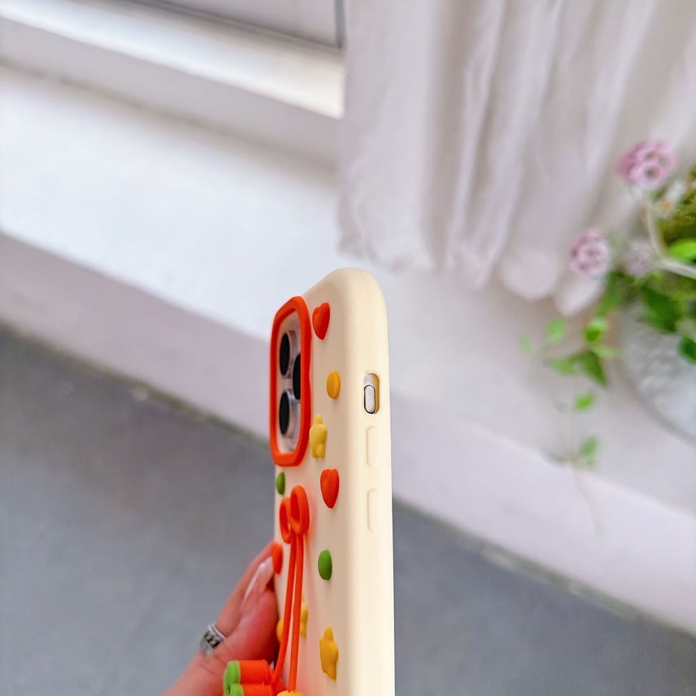 (Buy 1 Get 1) Happy Fruit Friends Phone Case