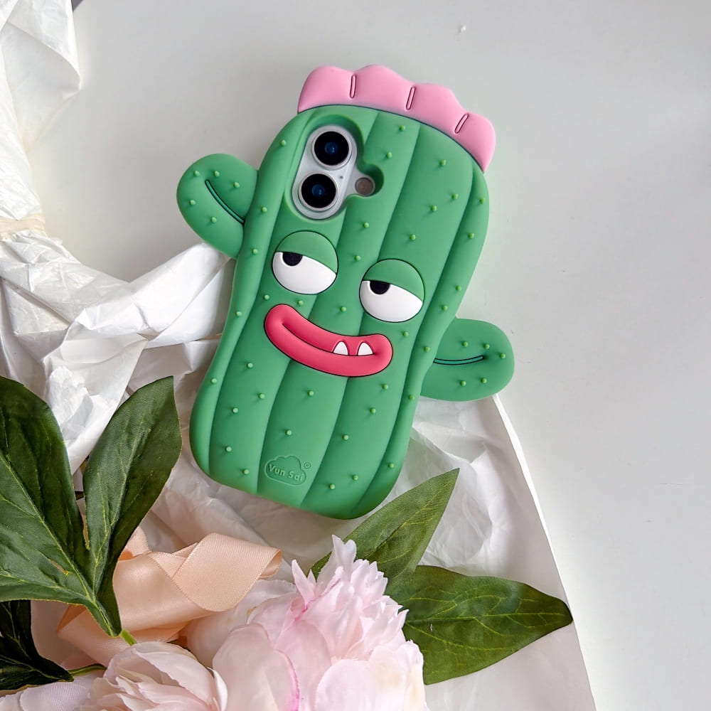 (Buy 1 Get 1) Sassy Cactus Phone Case