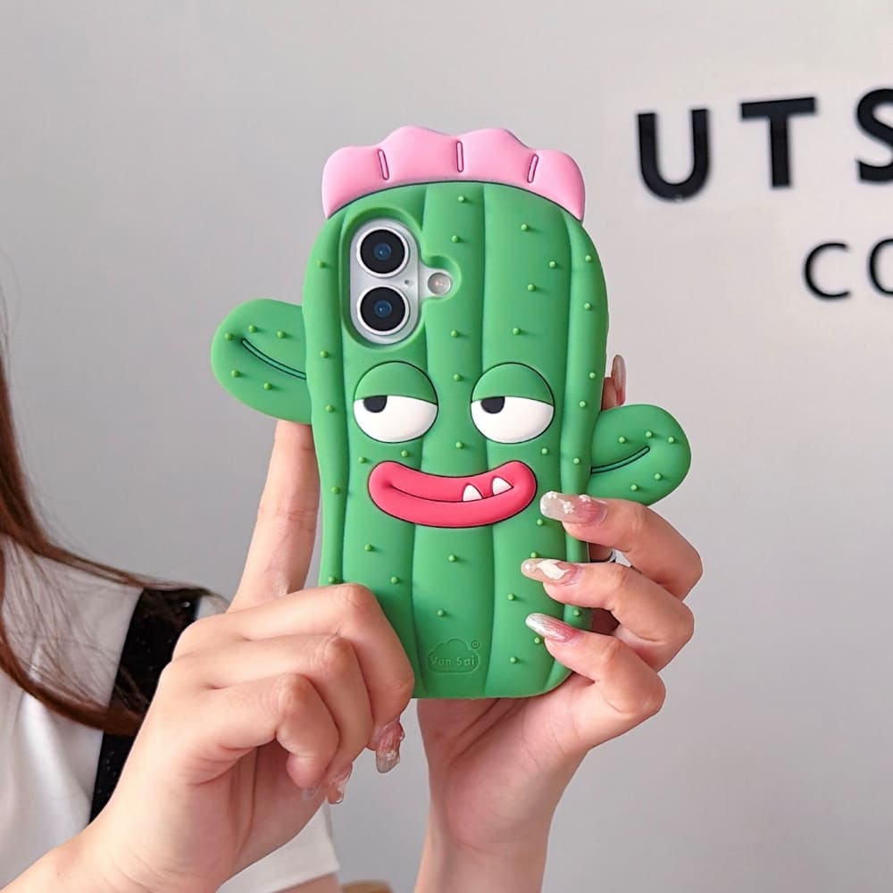 (Buy 1 Get 1) Sassy Cactus Phone Case