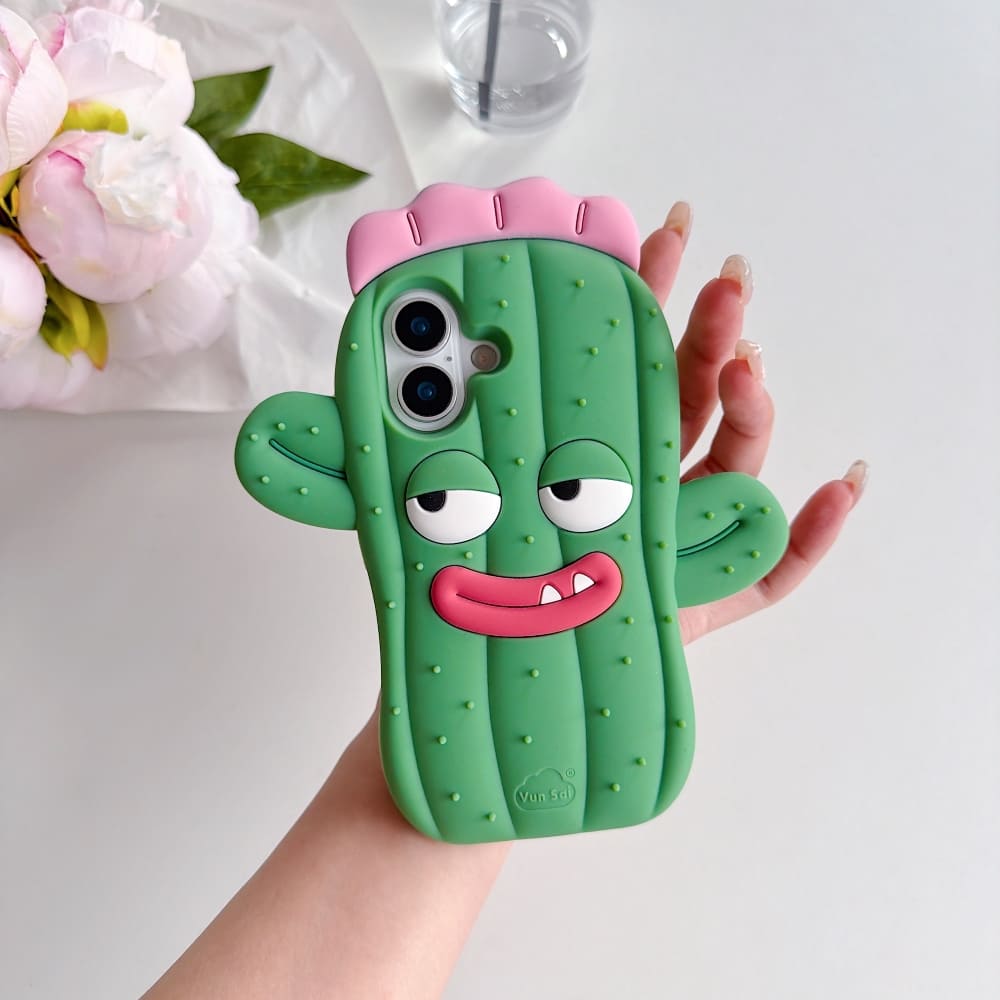 (Buy 1 Get 1) Sassy Cactus Phone Case