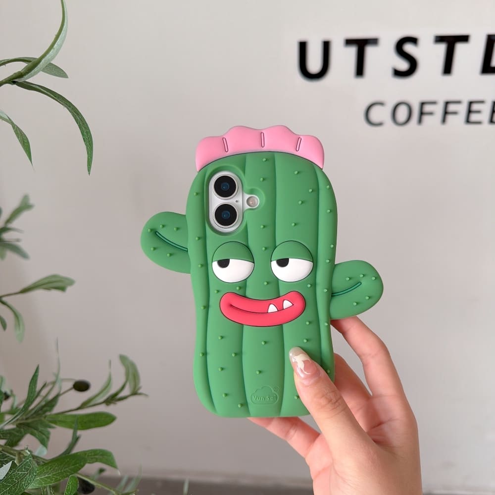 (Buy 1 Get 1) Sassy Cactus Phone Case