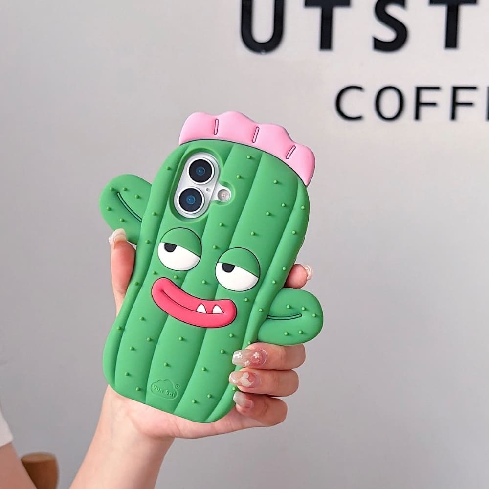 (Buy 1 Get 1) Sassy Cactus Phone Case