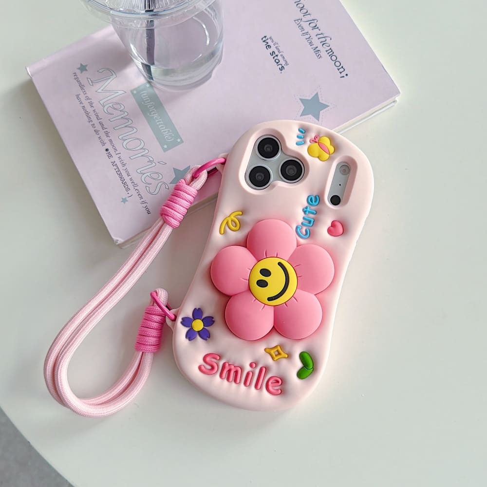 (Buy 1 Get 1) Sunny Flower Smile Phone Case