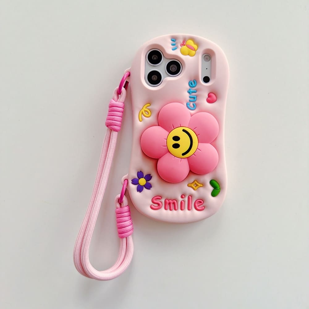 (Buy 1 Get 1) Sunny Flower Smile Phone Case