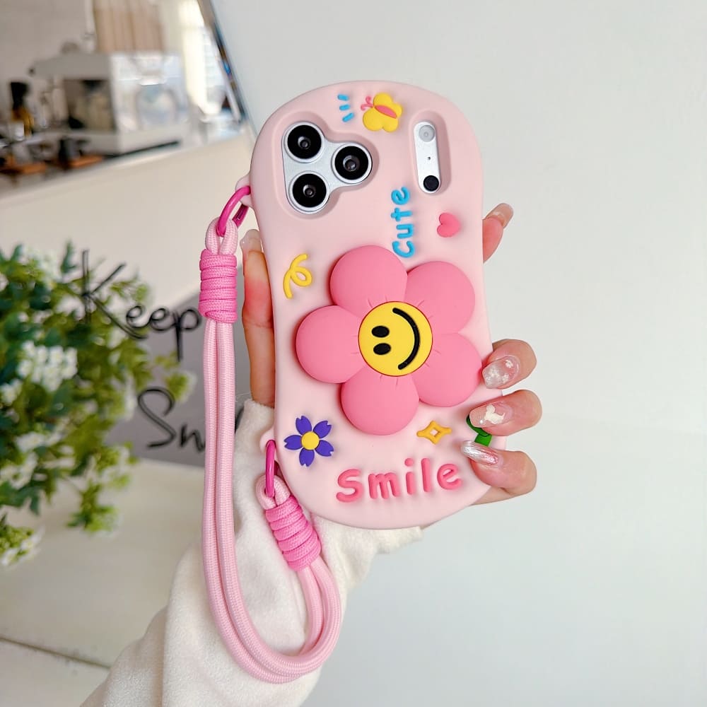 (Buy 1 Get 1) Sunny Flower Smile Phone Case
