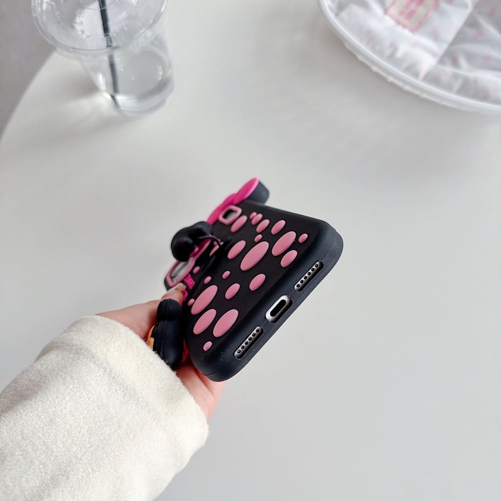 (Buy 1 Get 1) Sweet Bow Silicone Phone Case