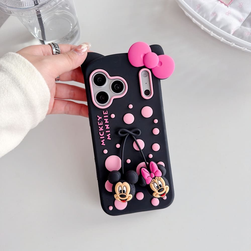 (Buy 1 Get 1) Sweet Bow Silicone Phone Case