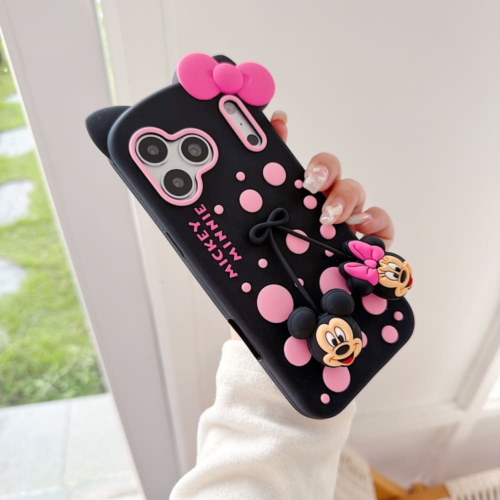 (Buy 1 Get 1) Sweet Bow Silicone Phone Case
