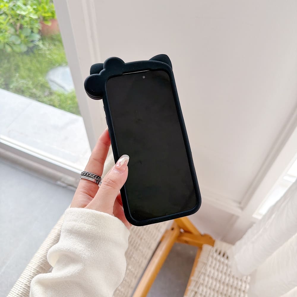 (Buy 1 Get 1) Sweet Bow Silicone Phone Case