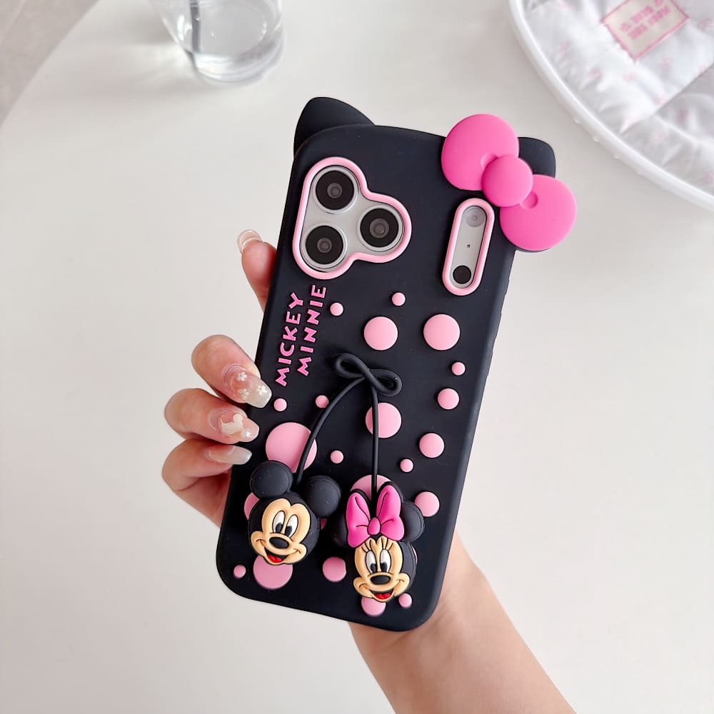 (Buy 1 Get 1) Sweet Bow Silicone Phone Case