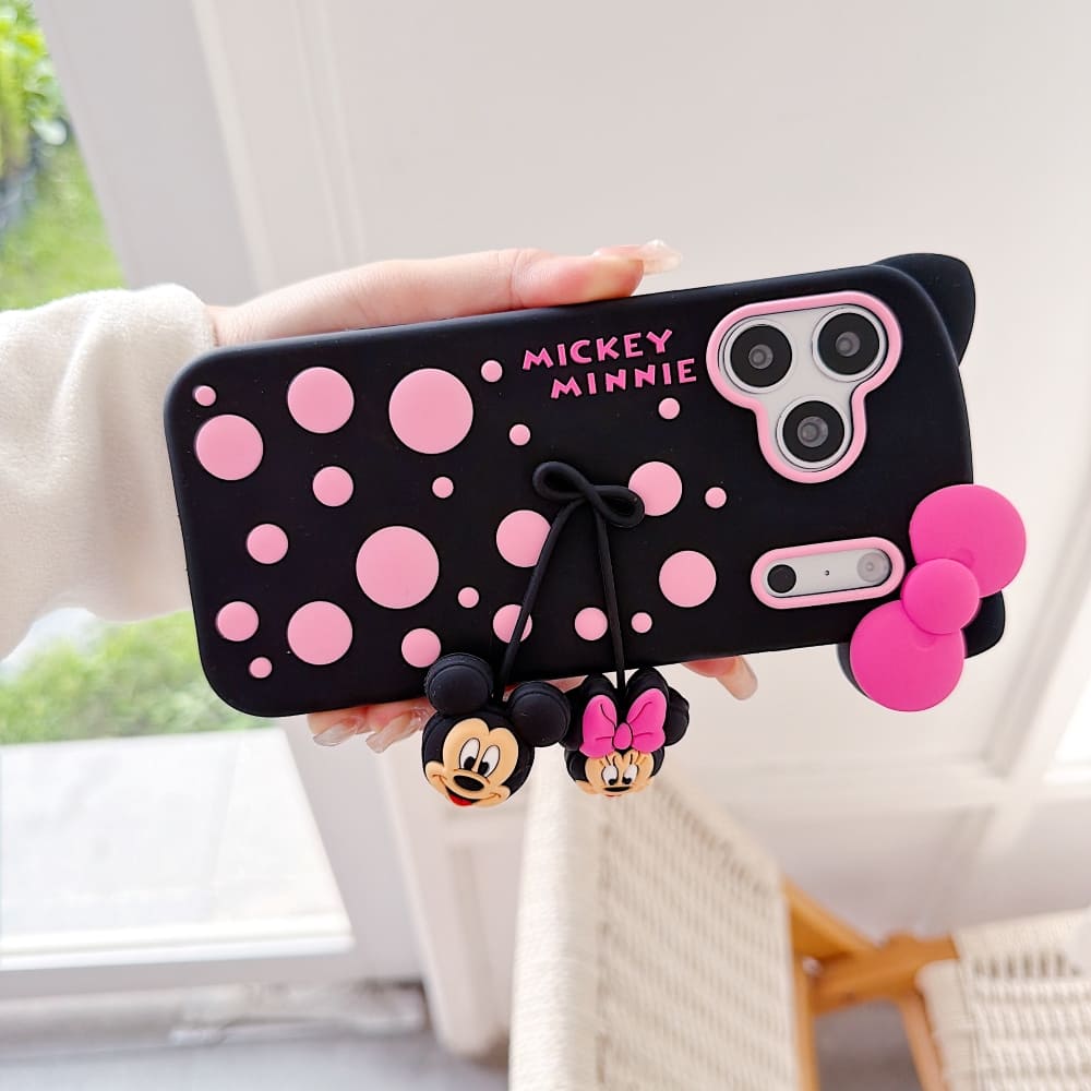(Buy 1 Get 1) Sweet Bow Silicone Phone Case