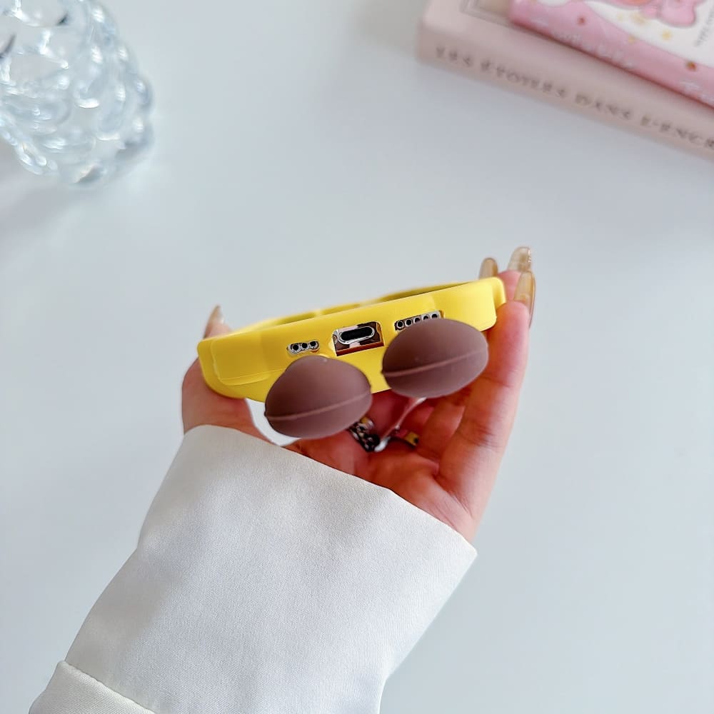 (Buy 1 Get 1) Yellow Joy Protective Phone Case