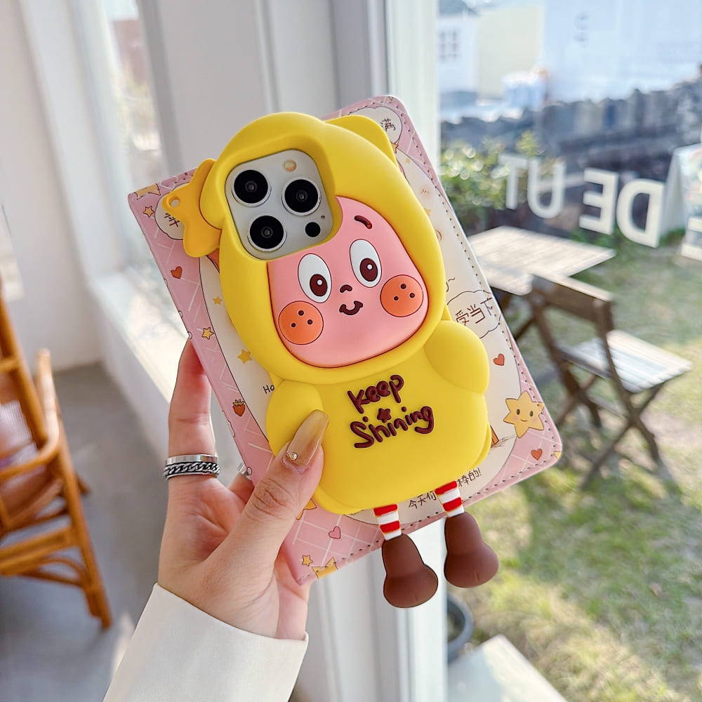 (Buy 1 Get 1) Yellow Joy Protective Phone Case