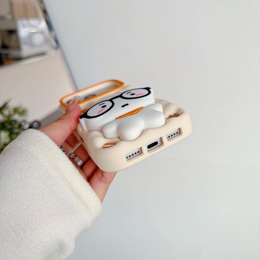 (Buy 1 Get 1) Peachy Bear Grip Phone Case