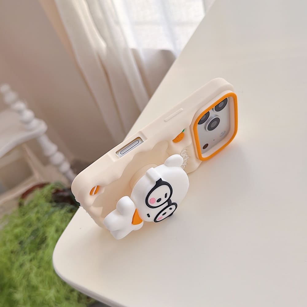 (Buy 1 Get 1) Peachy Bear Grip Phone Case