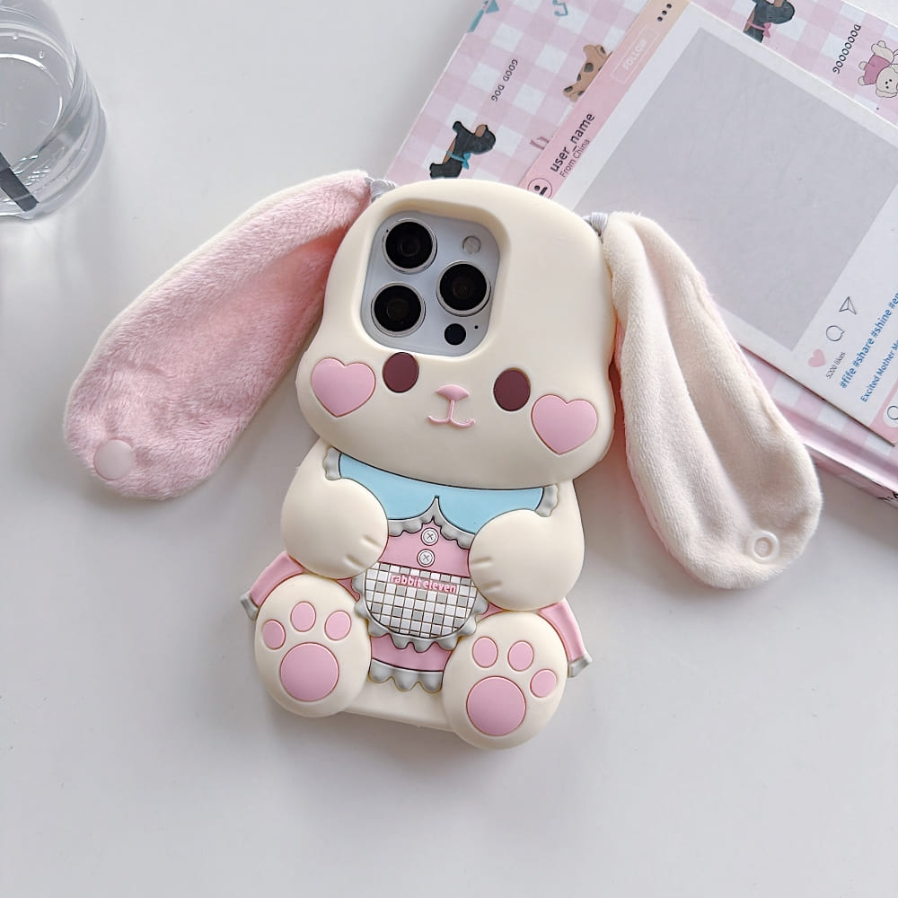 (Buy 1 Get 1) Angel Ears Bunny Phone Case