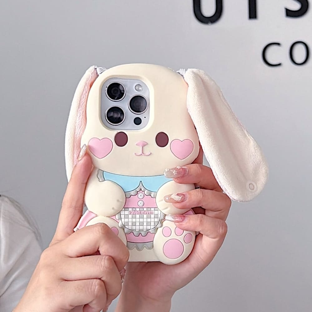 (Buy 1 Get 1) Angel Ears Bunny Phone Case